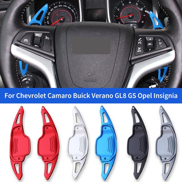 AULIGUS Schaltwippen aus Legierung für Chevrolet Camaro, Opel Insignia, Buick Regal GS, LaCrosse, GL8 und Verano - Bild 1
