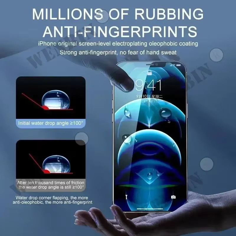 3 Stück Panzerglas Displayschutz für Samsung Galaxy S25 S24 S23 S22 Ultra Plus A56 A55 A36 A35 A26 A16 A15 in Transparent - Bild 3