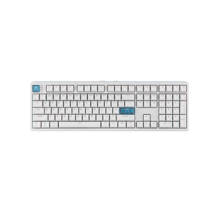 EPOMAKER HE108 Tri-Mode Wireless Gaming-Tastatur mit Hall-Effekt-Sensor und 10000mAh Akku, ANSI US QWERTY Layout, Schwarz oder Weiß - Bild 5