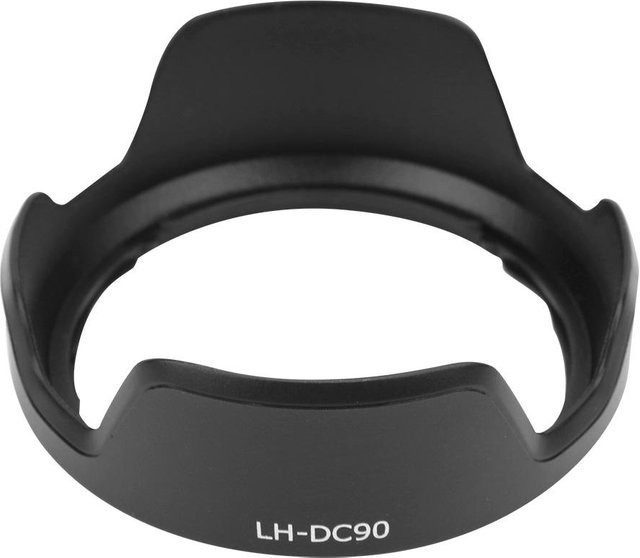 LHDC90 Kunststoff-Gegenlichtblende Ersatz für Canon PowerShot SX60 und SX70SH in Schwarz - Bild 1