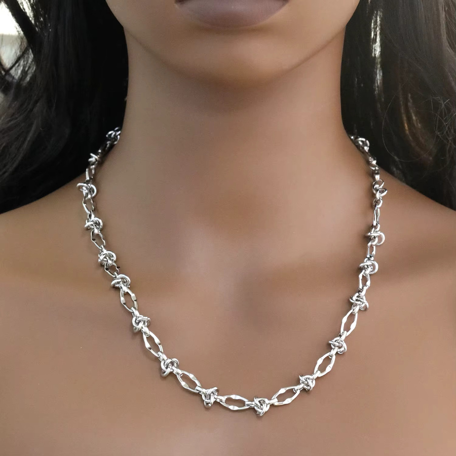 LUXUKISSKIDS Gliederkette, Edelstahl, Silber, Unisex - Bild 4