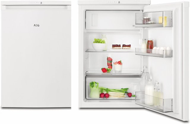 Santo RTS811DXAW Tischkühlschrank mit Gefrierfach und Super Freezing Funktion in Weiß - Bild 1