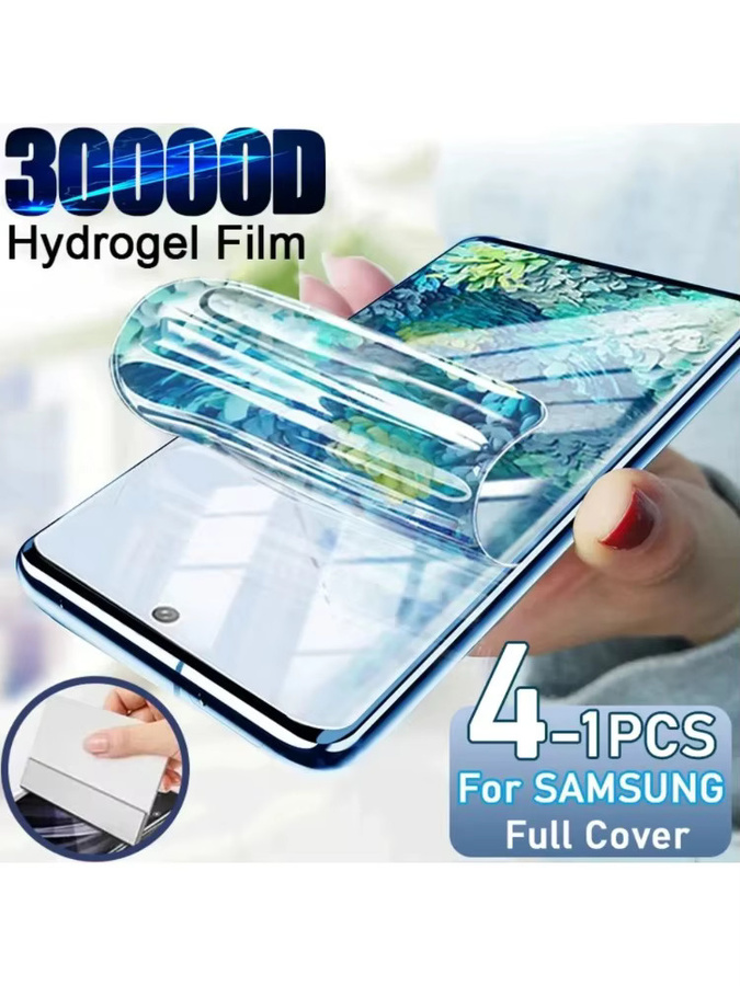 4 Stück transparente Displayschutzfolien für Samsung Galaxy S24 S23 S22 S21 S20 Ultra Plus FE Note 20 A52 5G Android - Bild 4