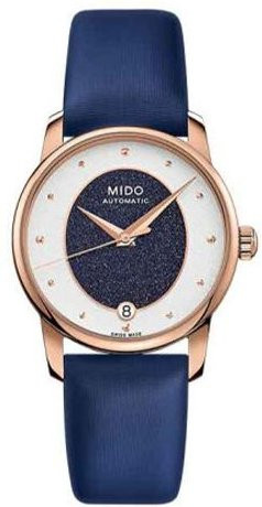 Mido Armbanduhr Automatik, Edelstahl, 33 mm, Weiß, Damen - Bild 1