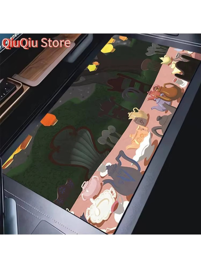 Potdemiel Gaming-Mauspad A-Alice in W-Wonderland Schreibtischunterlage für Gamer in Multicolour - Bild 2