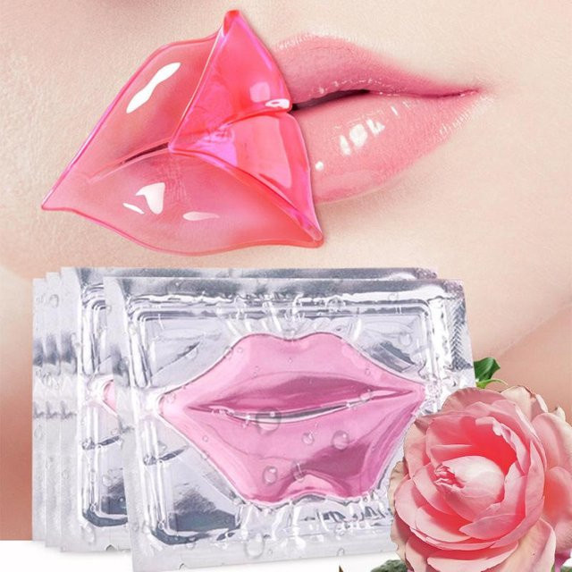 Spring Beauty Lippenmaske Kollagen, Rosa, 5 Stück - Bild 1