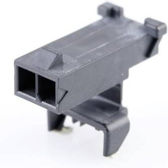 Molex Buchsengehäuse-Kabel 2-polig in Schwarz 2008750002 Bulk - Bild 1