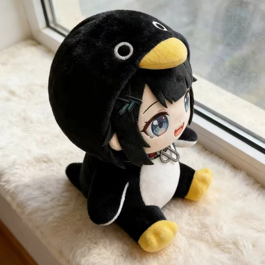 Molutian Gugu Gaga Plüschtier, Pinguin, mit Sound, 25cm - Bild 3