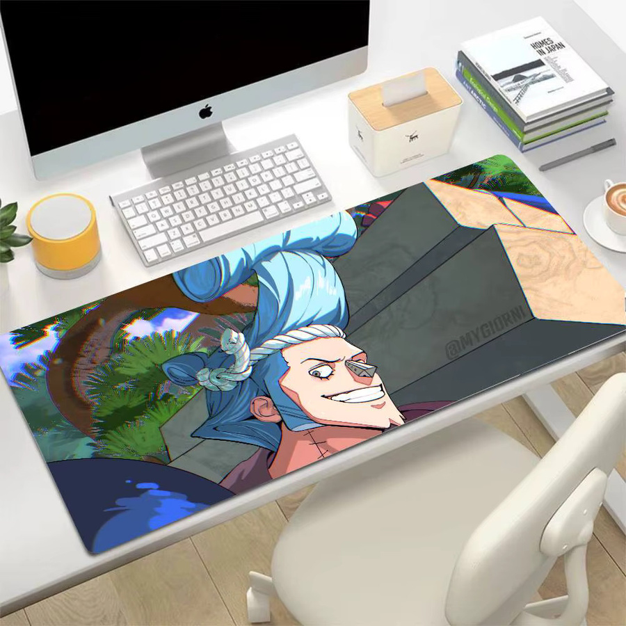 Bandai One Piece Roronoa Zoro Anime Gaming-Mauspad in Multicolour mit genähtem Rand - Bild 4