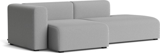HAY Mags 2,5-Sitzer Sofa Kombination mit Linker Ausrichtung in Grau mit Stoffbezug - Bild 1