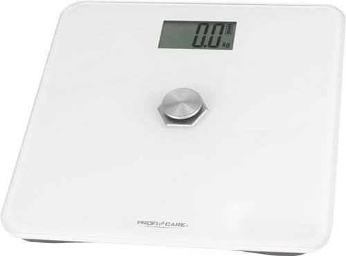 ProfiCare Personenwaage PC-PW 3112w in Weiß mit einem Wägebereich bis 150 kg - Bild 1