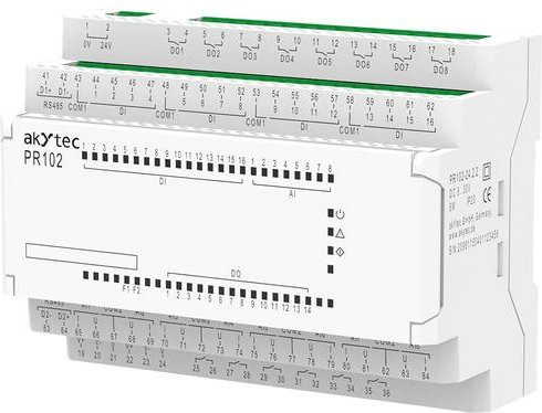 AkYtec PR102.24.2.2 102600 Relais 24 V/DC in Weiß - Bild 1