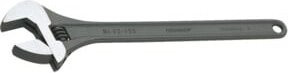 Gedore Einmaulschlüssel verstellbar aus Chrom-Vanadium in Grau mit einer Spannweite von 63 mm - Bild 1