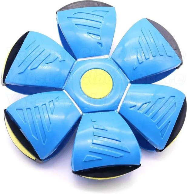 Magische Transformation UFO Fliegende Untertasse Ball, Outdoor Spielzeug, Blau - Bild 1