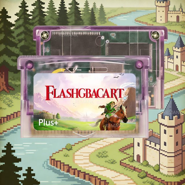 REMANK FLASHGBACART V1.5 Flash GBA Patrone Emulator Simulator für GBA, GBC, GB, NES und DS - Bild 1