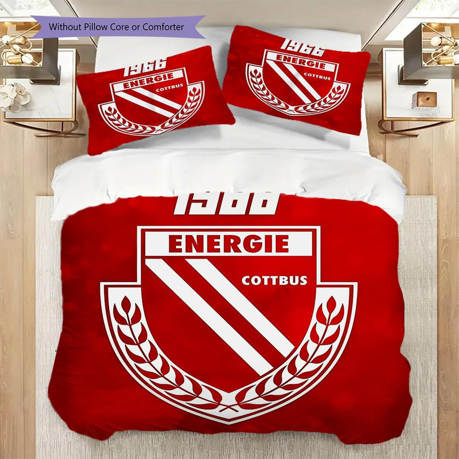 Manus Home Bettwäsche Set Energie Cottbus mit Reißverschluss, 1 Bettbezug und 2 Kissenbezüge, B/H: 140 x 200 cm - Bild 5