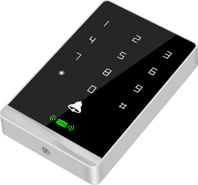 LUCKING DOOR T2 NFC RFID Zugangskontrolle mit Touch-Tastatur und Hintergrundbeleuchtung, Dual Frequency 125 KHz + 13,56 MHz, IP68 Wasserdicht - Bild 1