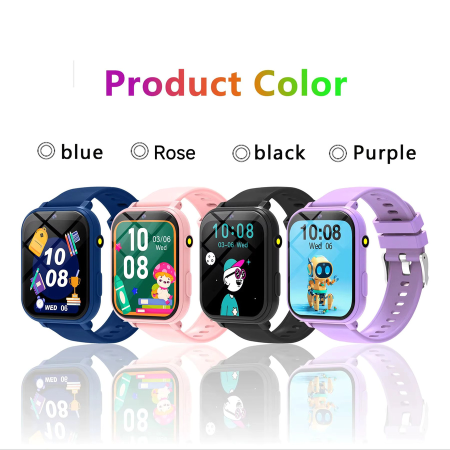 SIMSONLAB Smartwatch, Blau, Kunststoff, Kinder, Unisex - Bild 7