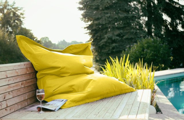 Kinzler Riesensitzsack Outdoor Gelb B: 140 cm, T: 180 cm - Bild 1