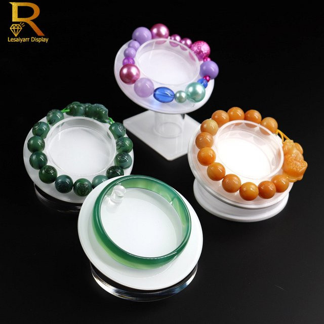 Lesaiyarr Schmuckdisplay aus Acryl für Armbänder und Armreifen, transparent - Bild 1