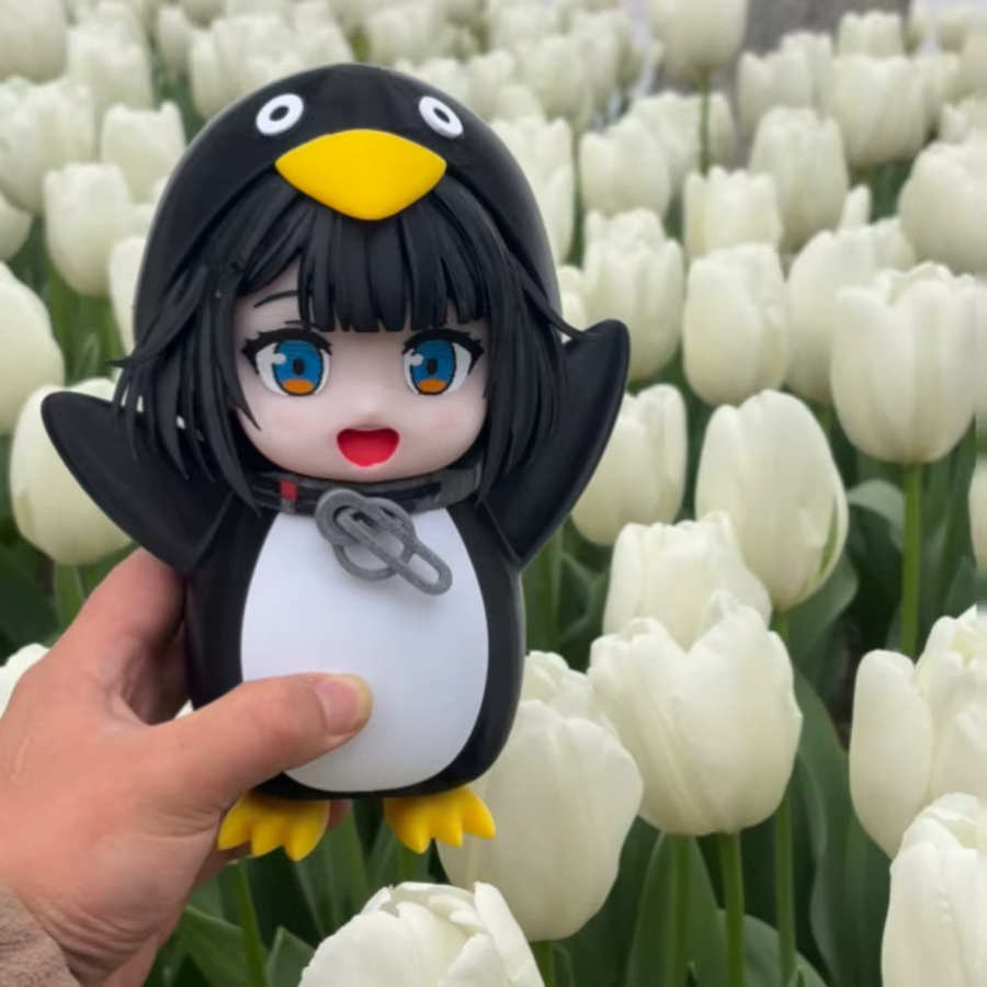 Bandai Arknights Endfield Pengmin Figur, 7cm, Einzelfigur - Bild 5