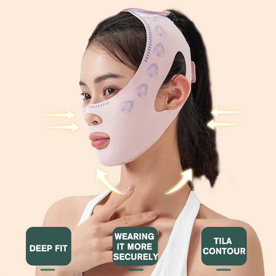 eelhoe V-Line Face Lifting Straps, 2er Pack, Unisex - Bild 3