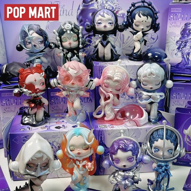 Popmart Skullpanda Sound Serie, Blind Box, Kunststoff - Bild 1