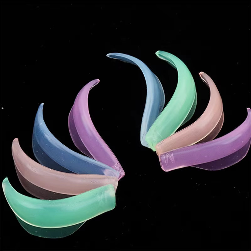 Y-Meiyaa Wimperndauerwellen-Pads, 4 Paar, bunt, Unisex - Bild 2