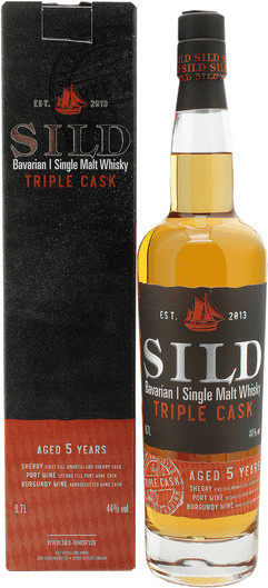 Lantenhammer Sylt Destillerie Single Malt Triple Cask Whisky, 0,7 l - Bild 1