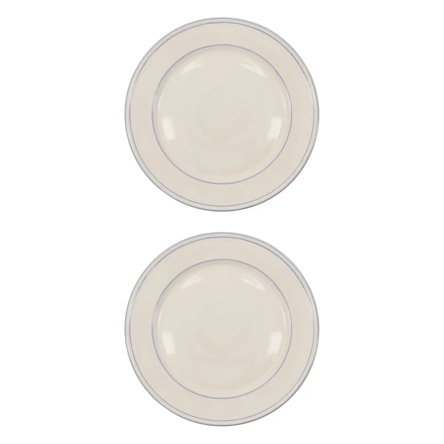 Nicolas Vahé Bistro Teller blau Set von 2 Stück Durchmesser: 27 cm - Bild 1
