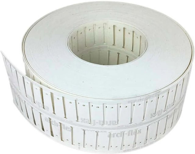 Strait-Flex Arch-Flex 100 Kantenprofil aus Papier in Weiß, Rolle mit 30,5 m - Bild 1