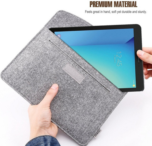 AYANJIN Tablet-Tasche für iPad 10,1 und iPad Pro 11 in Grau - Bild 1