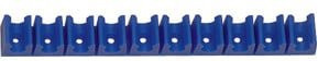 Riegler Schlauch-Klemmleiste aus Polyethylen in Blau für Schläuche mit einem Außendurchmesser von 8 mm - Bild 1