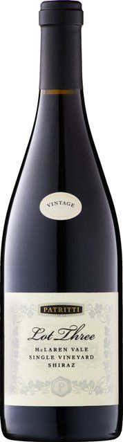 Patritti Lot Three Shiraz Rotwein, 2016, McLaren Vale, Australien, trocken, 0,75 l - Bild 1