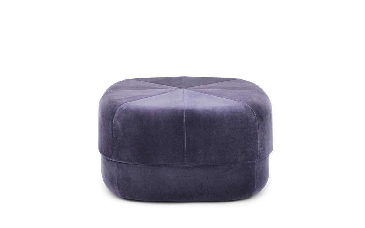 Normann Copenhagen Circus Hocker in Purple mit Veloursstoff - Bild 2