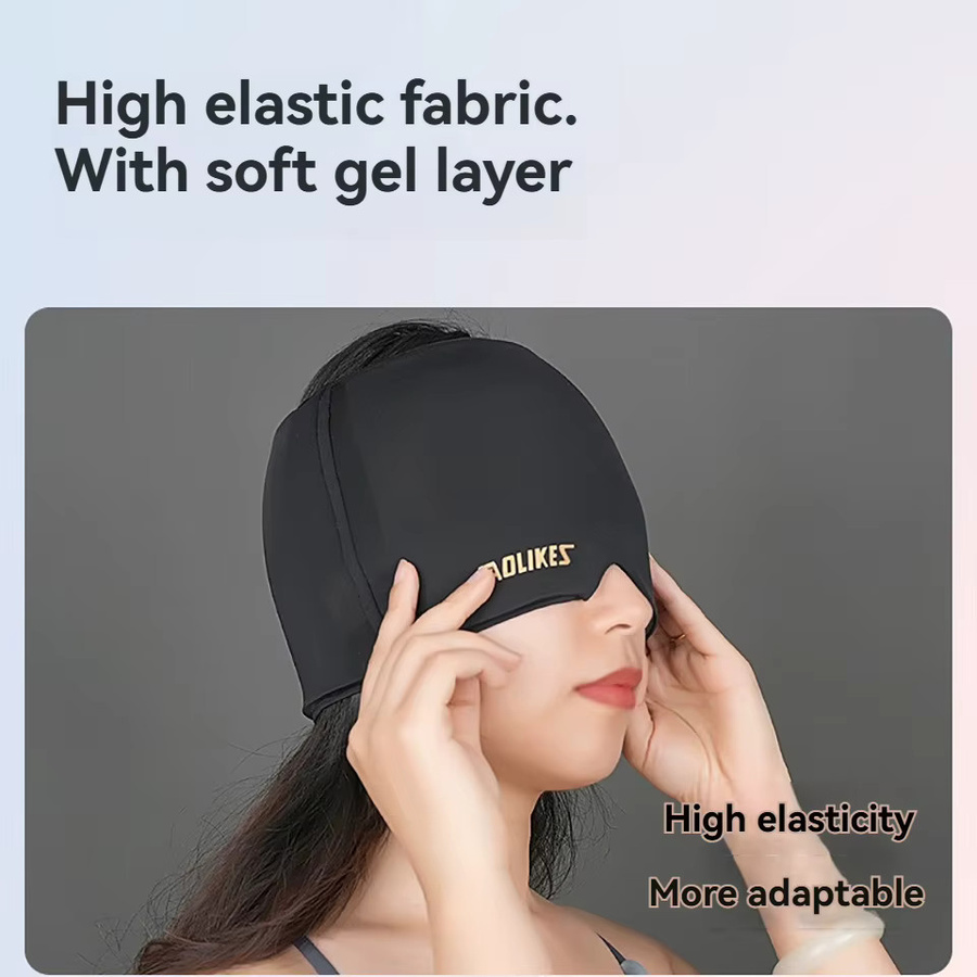 AOLIKES Gel-Kopfkappe für Heiß- und Kalttherapie, Unisex - Bild 4