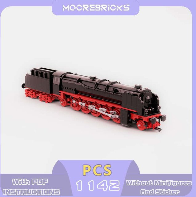 MOCREBRICKS BR45 Dampflokomotive Baukasten, 1:38, motorisiert, ab 14 Jahren - Bild 1