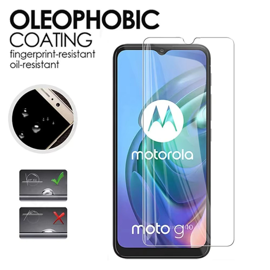 2/4er Set HD gehärtetes Schutzglas für Motorola Moto G14 G54 G84 G62 G42 G32 G82 E22 G22 G52 G50 G31 G41 G71 5G in Transparent - Bild 2