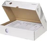 Leitz Archivschachtel easyboxx A4, weiß, aus Papier (FSC-zertifiziert) - Bild 1
