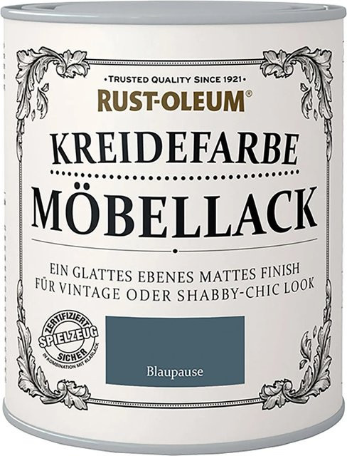 Rust-Oleum Kreidefarbe Möbellack Blau in Blaupause 750 ml - Bild 1