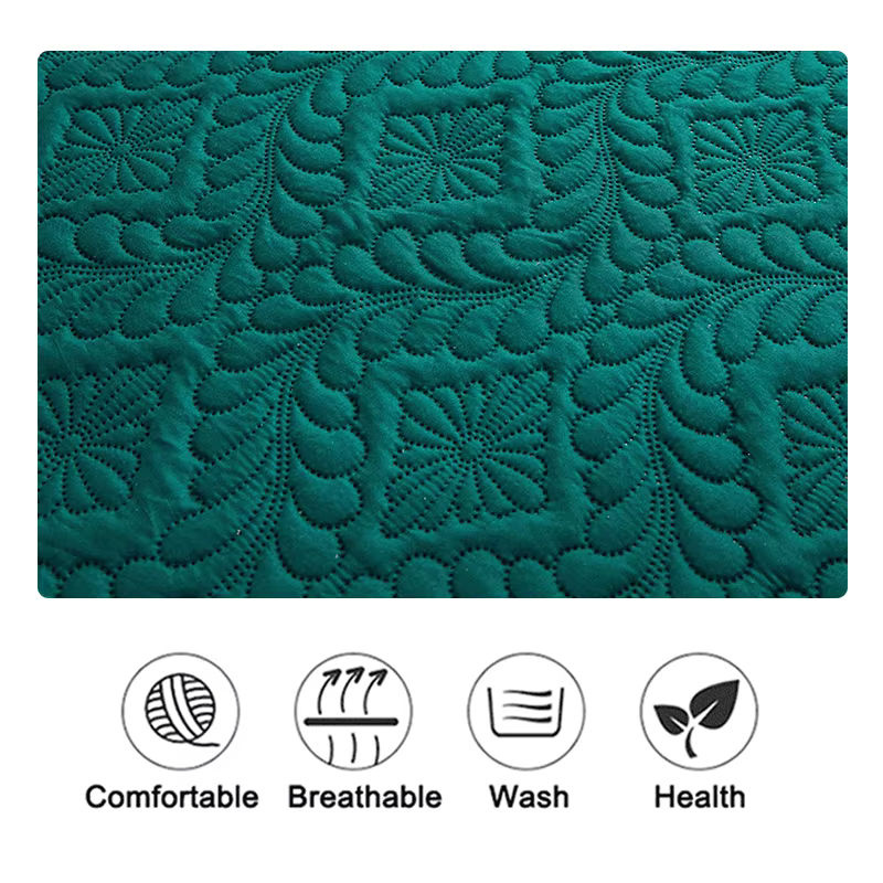 Anqianny Matratzenschoner Wasserdicht und Gesteppt, Atmungsaktiver Matratzenbezug Milbenhemmend und Antibakteriell, Spannbettlaken B/B/H: 90 x 200 x 30 cm - Bild 5