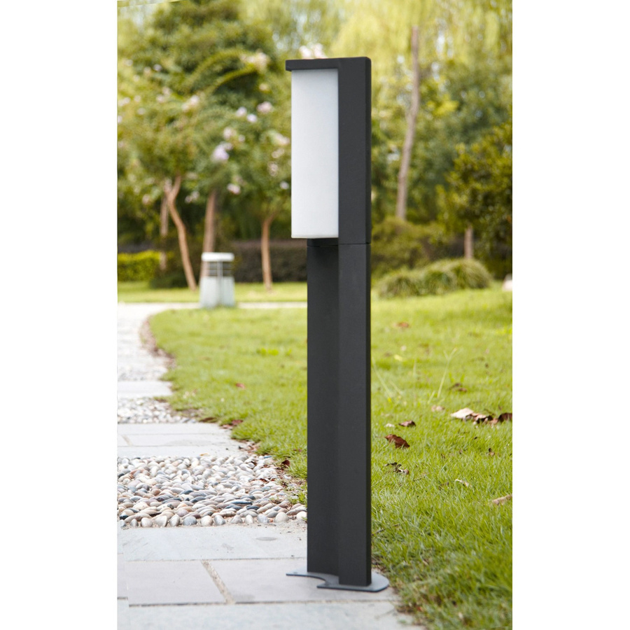 Trio LED-Sockelleuchte Suez Anthrazit aus Aluminium Druckguss für den Außenbereich - Bild 2