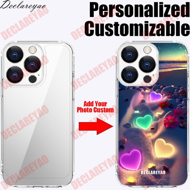 Personalisierte DIY-Handyhülle für OnePlus Modelle, transparent und mehrfarbig gestaltet - Bild 1