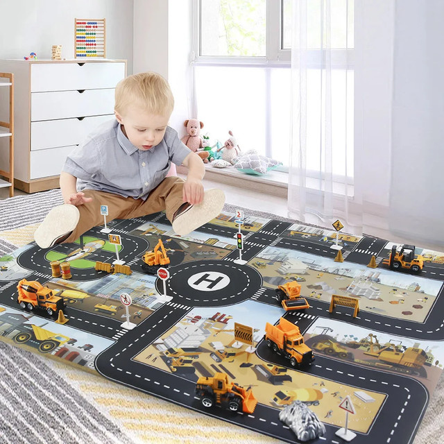 COOLPLAY Stadt Verkehrsmatte Bunt / Mehrfarbig - Bild 1