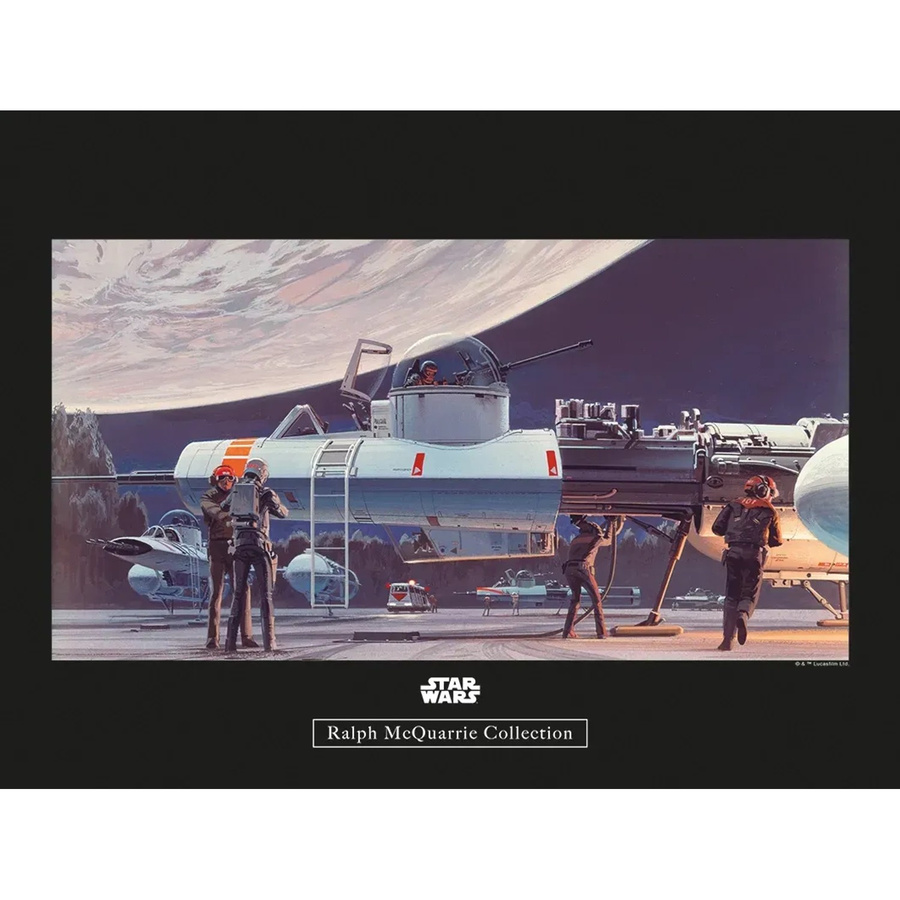 Komar Wandbild Star Wars Hangar Paper Poster Multicolor B: 40 cm, H: 30 cm - Bild 2