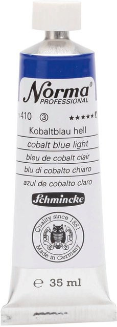 Schmincke Norma Ölfarbe Kobaltblau Hell 35 ml - Bild 1