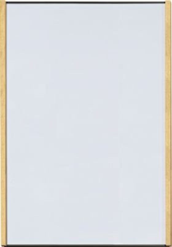 moedel Wandschild LMH DIN A3 Hochformat mit Holz- und Aluminiumrahmen in Schwarz/Ahorn, B: 30,85 cm, H: 42,25 cm - Bild 1