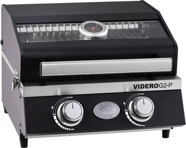 Rösle Gasgrill BBQ-Portable Videro G2-P Schwarz - Bild 1