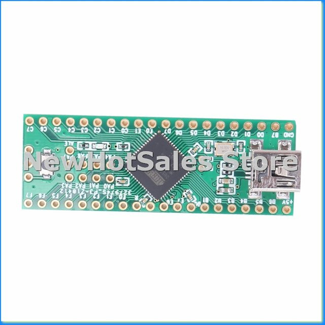 Teensy 2.0++ USB AVR Entwicklungsboard AT90USB1286 in Grün mit USB-Flash und USB-C Unterstützung - Bild 1