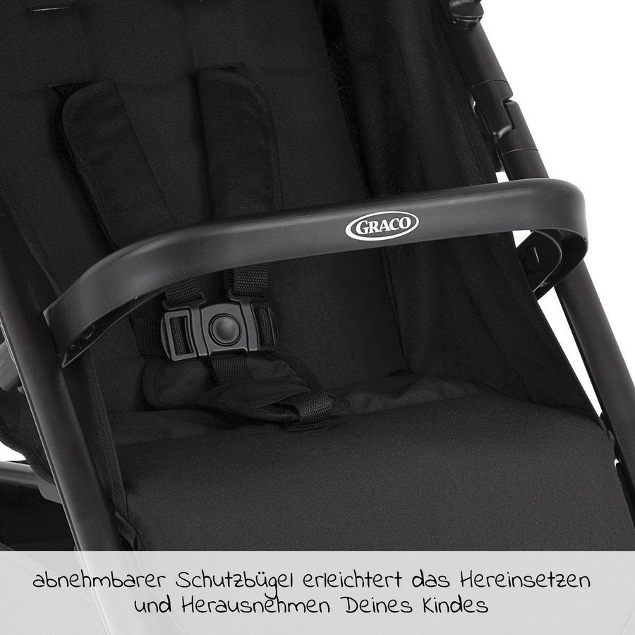 Graco Eezefold Buggy und Sportwagen mit Liegefunktion in Midnight Black - Bild 9